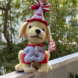Raising Canes special edition plush Dog for 25th anniversary